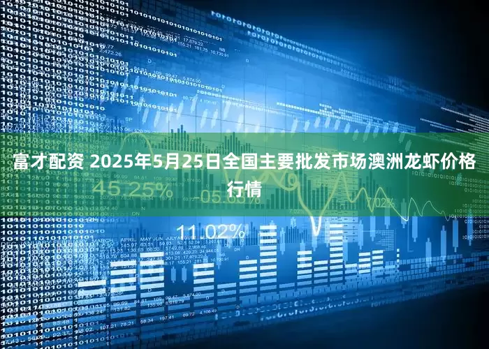 富才配资 2025年5月25日全国主要批发市场澳洲龙虾价格行情