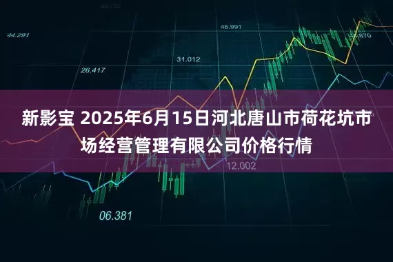 新影宝 2025年6月15日河北唐山市荷花坑市场经营管理有限公司价格行情